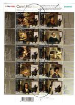 Blokje Nederland, Postzegels en Munten, Verzenden, Na 1940, Gestempeld