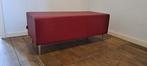 Bank + poef~ kappers interieur, Huis en Inrichting, Ophalen, Zo goed als nieuw, Rechthoekig, 125 cm of meer