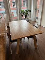 Eettafel WOOOD tablo eiken 160x90, Ophalen, Eikenhout, 50 tot 100 cm, Zo goed als nieuw