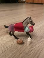 Schleich veulen speel set, Paard, Ophalen of Verzenden, Zo goed als nieuw, Beeldje of Figuurtje