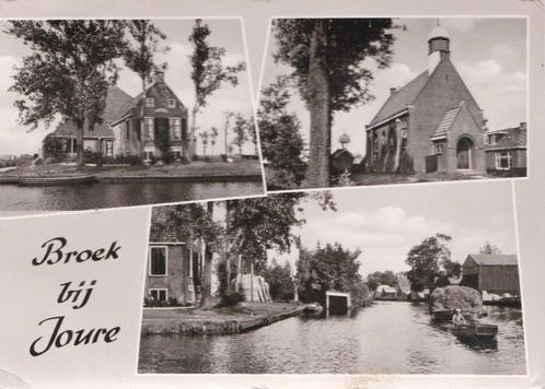 broek bij joure  frl, Verzamelen, Ansichtkaarten | Nederland, Noord-Holland, 1960 tot 1980, Ophalen of Verzenden