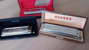  M.Hohner super chromonica ,Memphis mondharmonica beschikbaar voor biedingen