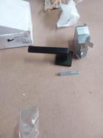Zwarte deurkruk Hera met vierkant rozet Intersteel, Ophalen, Nieuw, Overige materialen, Klink of Kruk