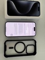 Apple iPhone 15 Pro met garantie!, 128 GB, Blauw, Ophalen of Verzenden, Zo goed als nieuw