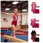 Turnpakje+ turnbroekje rood 116 122 128 134 140 146 152, Nieuw, Turnpak(je), Rood, Kindermaat 122 t/m 140