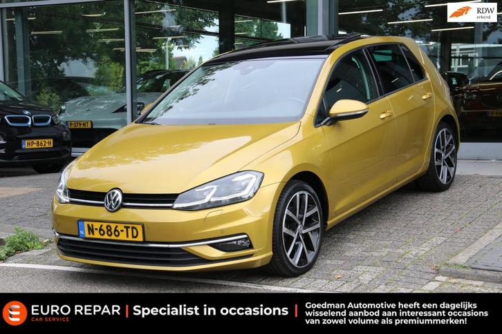 Volkswagen Golf 1.4 TSI Highline Business R PANO-DAK!, Auto's, Volkswagen, Bedrijf, Te koop, Golf, ABS, Adaptive Cruise Control
