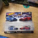 Hot wheels 2-pack Mitsubishi evolution 6 en eclipse, Hobby en Vrije tijd, Modelauto's | Overige schalen, Nieuw, Ophalen of Verzenden