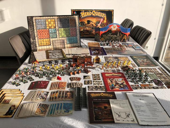 Heroquest-Kellar’s Kerkers-Magiërs van Morcar-Heksenmeester, Hobby en Vrije tijd, Gezelschapsspellen | Bordspellen, Gebruikt, Ophalen of Verzenden