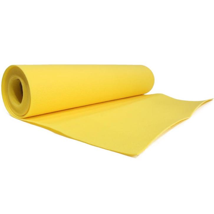 Gele loper een luxe feestloper, Hobby en Vrije tijd, Feestartikelen, Nieuw, Feestartikel, Overige, Ophalen of Verzenden