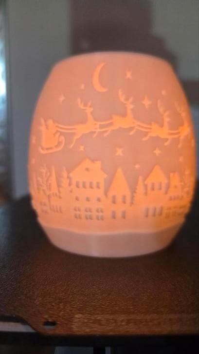 Theelichthouder kerst inwendig, Diversen, Kerst, Nieuw, Ophalen of Verzenden