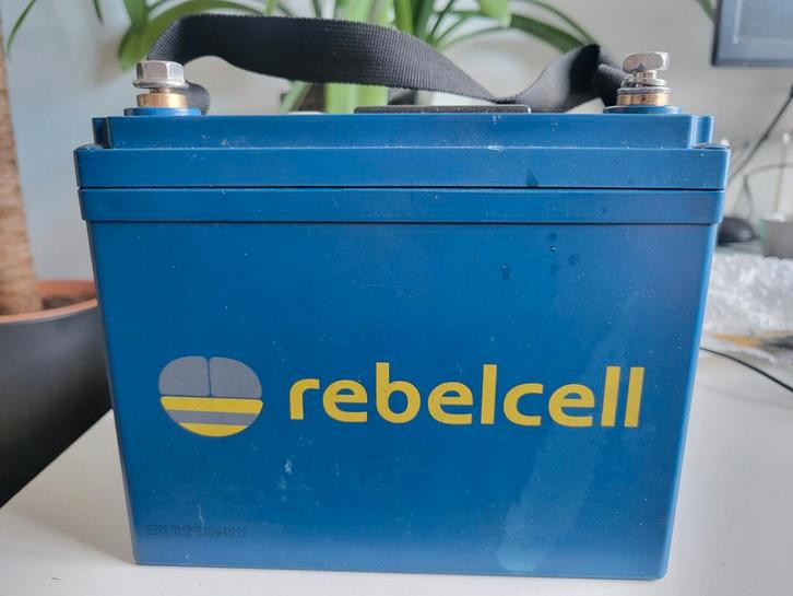 Rebelcell Lithium Accu 12V35AV, Watersport en Boten, Hengelsport | Roofvissen, Gebruikt, Overige typen, Ophalen of Verzenden