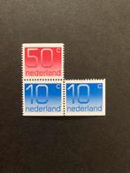 2 zegels 10 cent + 1 zegel van 50 cent, Postzegels en Munten, Postzegels | Nederland, Ophalen of Verzenden, Na 1940, Postfris