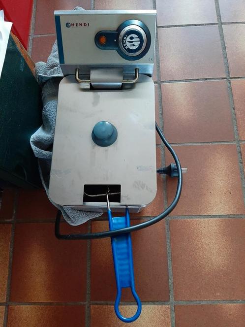 Friteuse Hendi Blue Line - 4L - RVS, Witgoed en Apparatuur, Frituurpannen, Zo goed als nieuw, 4 liter of meer, Ophalen of Verzenden