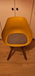 6 Gele Eetkamerstoelen - Leen Bakker, Antiek en Kunst, Antiek | Meubels | Stoelen en Banken, Ophalen of Verzenden