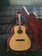 Mayson parlor gitaar incl koffer, Muziek en Instrumenten, Snaarinstrumenten | Gitaren | Akoestisch, Ophalen, Zo goed als nieuw