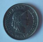 Zwitserland 1957 munt,  10 rappen, volgnr 189, Postzegels en Munten, Munten | Europa | Niet-Euromunten, Ophalen of Verzenden, Overige landen