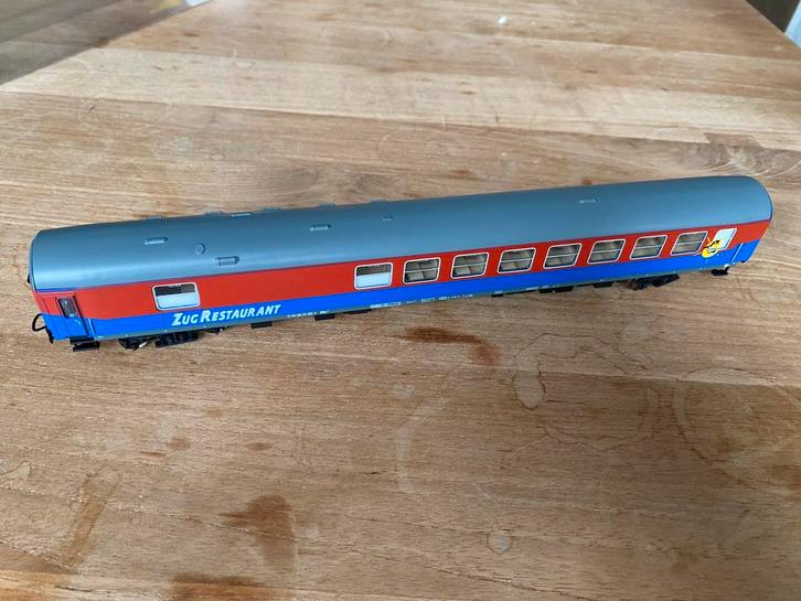 Roco 45516 Zug Restaurant Bahn Touristik Express H0, Hobby en Vrije tijd, Modeltreinen | H0, Zo goed als nieuw, Wagon, Gelijkstroom of Wisselstroom