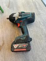 Bosch slagmoersleutel 18 V, Doe-het-zelf en Verbouw, Gereedschap | Boormachines, Ophalen, Zo goed als nieuw, 600 watt of meer
