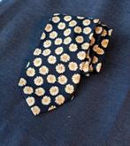 Maison De Bonneterie zijden stropdas blauw Novelty, Maison De Bonneterie, Blauw, Ophalen of Verzenden, Zo goed als nieuw