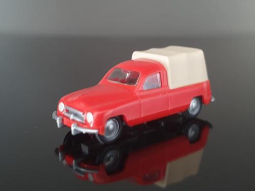 1:87 Skoda 1200 pickup met huif € 5, Hobby en Vrije tijd, Modelauto's | 1:87, Zo goed als nieuw, Auto, Verzenden