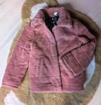 Roze faux fur jas - maat 122/128, Meisje, Ophalen of Verzenden, Zo goed als nieuw, Hema
