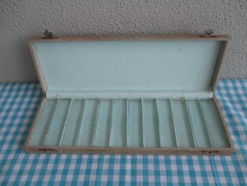 Brocante  Messenleggers van Glas Retro beschikbaar voor biedingen