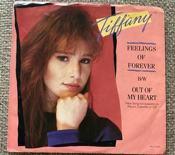 Vinyl Singeltje Tiffany Feelings of Forever beschikbaar voor biedingen