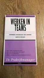 M.W. Vroemen - Werken in teams, Gelezen, Ophalen of Verzenden, Management, M.W. Vroemen