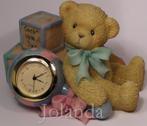 Cherished Teddies Klok Once Upon a Time, Verzamelen, Ophalen of Verzenden, Zo goed als nieuw, Beeldje, Cherished Teddies