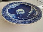 Boch La Louvière Delfts Blauw Wandbord – Portret Rubens, Antiek en Kunst, Antiek | Wandborden en Tegels, Ophalen of Verzenden