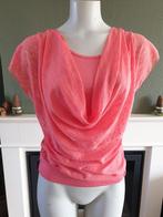 Made in Italy waterval top S 36 topje shirt 10 euro incl ver, Oranje, Zo goed als nieuw, Maat 36 (S), Made in Italy