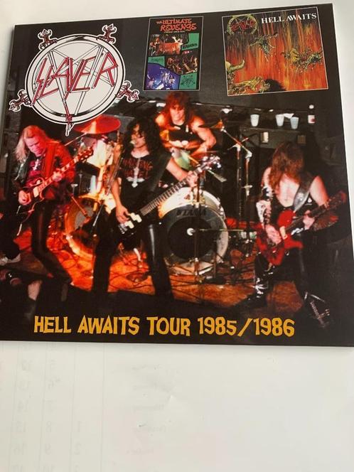 Slayer - Hell Awaits Tour 1985-1986 (2 lp), Cd's en Dvd's, Vinyl | Hardrock en Metal, Zo goed als nieuw, Ophalen