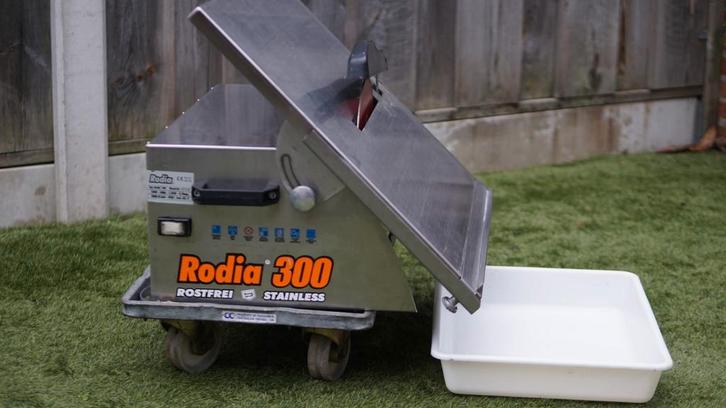 Rodia 300 RVS diamant tegelzaagmachine - NIEUW, Doe-het-zelf en Verbouw, Gereedschap | Zaagmachines, Nieuw, Overige typen, 1200 watt of meer