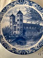 Delfts blauw bord St. Corneliuskerk Heerlerheide, Ophalen