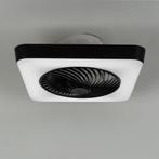 Slimme Plafondventilator LED - Climo Zwart, Ophalen of Verzenden, Zo goed als nieuw, Metaal, Modern