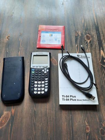 Grafische rekenmachine TI 84 plus, Silver edition  beschikbaar voor biedingen