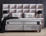 Opbergboxspring Venezia Incl. Matras & Topper Dreambedden, Beige, Ophalen of Verzenden, 180 cm, 200 cm