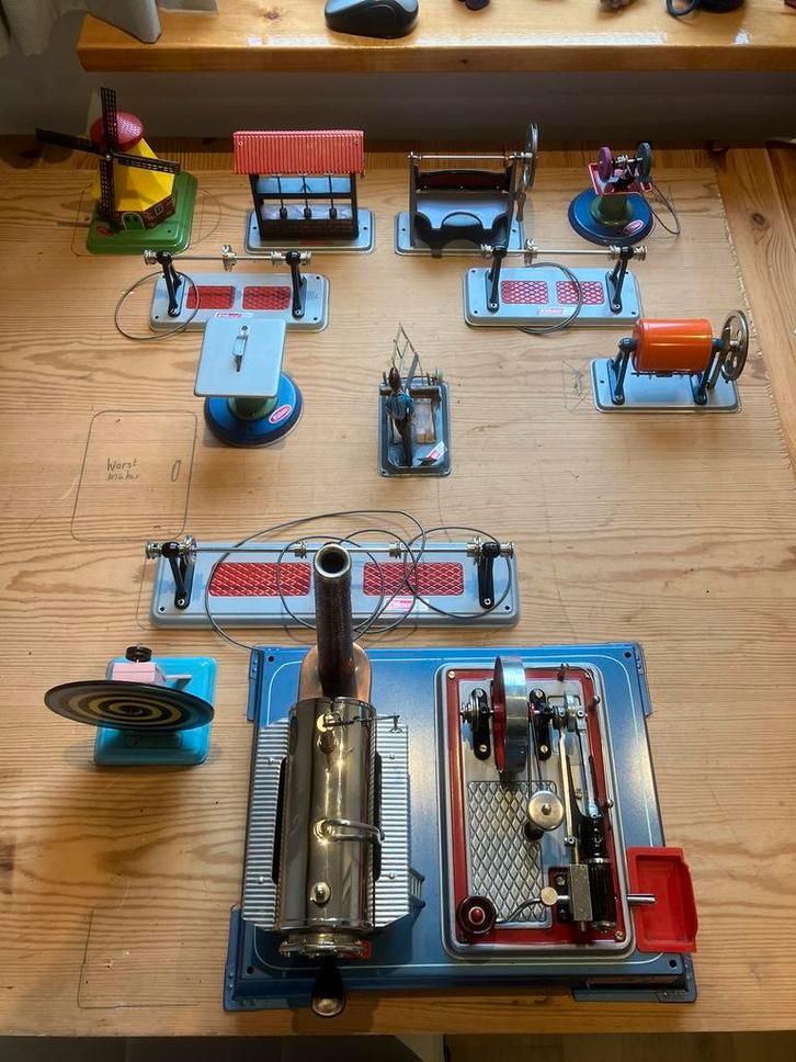 Wilesco D16 stoommachine, aandrijfmodellen, diversen, Hobby en Vrije tijd, Modelbouw | Auto's en Voertuigen, Gebruikt, Overige typen