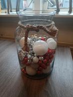 Glazen vaas met kerstballen, Diversen, Kerst, Ophalen