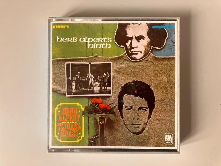 Reel to Reel tape Herb Albert Albert's Ninth 2 track 9,5cm/s, Cd's en Dvd's, Vinyl | Jazz en Blues, Gebruikt, Jazz, 1960 tot 1980