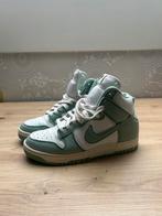 Nike Dunk High 1985 Mint Denim Maat 39, Ophalen of Verzenden, Gedragen, Groen, Sneakers of Gympen