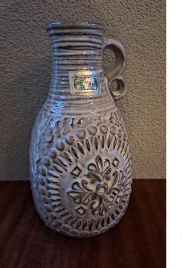 Vintage Carsten Tönnieshof vaas (7407-25) crème/bruin  beschikbaar voor biedingen