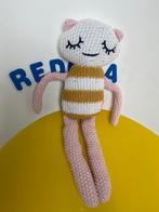 3023 hema poes poesje roze met geel gestreept, Ophalen of Verzenden, Zo goed als nieuw, Poes