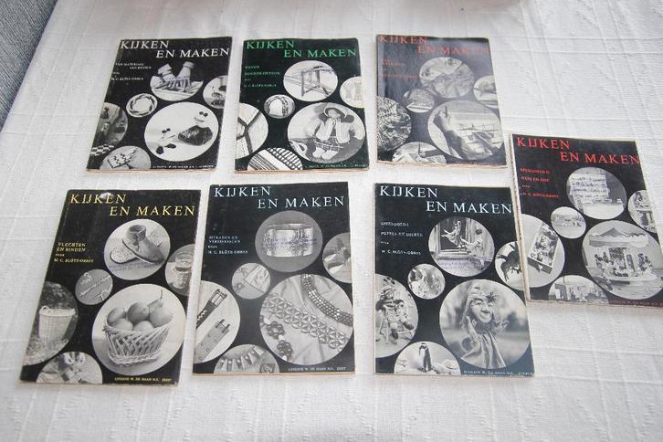 Vintage hobby tijdschriften jaren 50, Boeken, Hobby en Vrije tijd, Gelezen, Ophalen of Verzenden