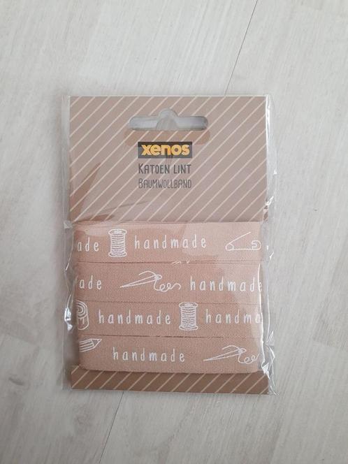 katoenen lint  (dv11), Hobby en Vrije tijd, Naaien en Fournituren, Nieuw, Lint, Band of Elastiek, Ophalen of Verzenden