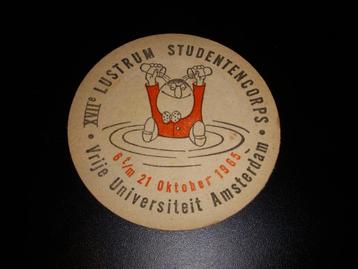 Viltje Heineken Lustrum Vrije Universiteit Amsterdam 1965 beschikbaar voor biedingen