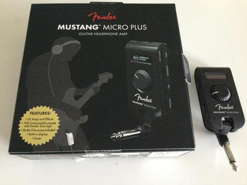 Fender Mustang Micro Plus, Muziek en Instrumenten, Effecten, Zo goed als nieuw, Chorus, Delay of Echo, Distortion, Overdrive of Fuzz