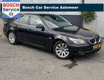 BMW 5-serie Touring 520i Business Line / NAP / LEER / LM VEL, Auto's, Zwart, 4 cilinders, 1435 kg, Zwart