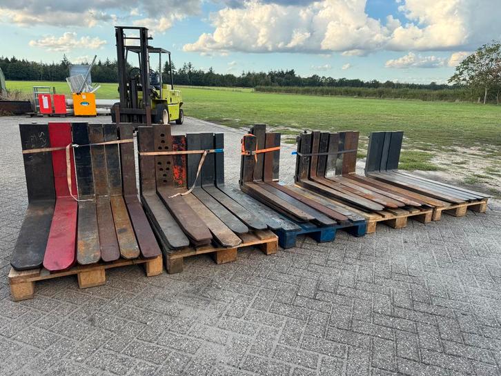 Verschillende heftruck vorken / lepels, Doe-het-zelf en Verbouw, Gereedschap | Machine-onderdelen en Toebehoren, Gebruikt, Ophalen