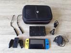 Nintendo Switch V2 Fortnite Edition Compleet + Reiskoffer, Ophalen of Verzenden, Zo goed als nieuw, Met 2 controllers, Switch 2019 Upgrade